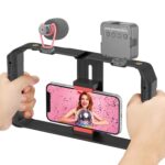 Rig Smartphone Video Stabilizer Mount for Video, Film Maker, Rig Phone, Handle Grip Bracket Holder Mount Compatible with iPhone and Android - Image 2