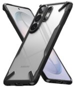 Ringke Fusion-X for 2026 Ultra Case Back Cover [Heavy Duty X-Frame] Rugged Shockproof Bumper Protective with Non-Slip Side Grip - Black - Image 2