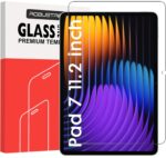 Robustrion Tempered Glass for Xiaomi Pad 7 11.2 inch Full Screen Protector Guard for Xiaomi Mi Pad 7 11.2 inch - 1 Pack - Image 2