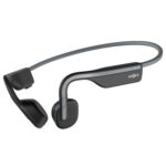 SHOKZ OpenMove Bluetooth Wireless Headphones with Mic, Bone Conduction Wireless Headset with 6H Playtime, IP55 Waterproof Sports Headphones for Running, Workout, Cycling (Slate Grey) - Image 2