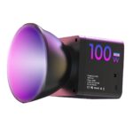 SIMPEX SLB-100R Portable Continuous RGB Video Light 100W Power, 2500K-6500K Adjustable Color Temperature, 26800mAh Rechargeable Battery, 24 Light Effects, CRI 95+ Dimmable Lighting for Photography - Image 2