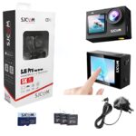 SJCAM SJ6 Pro 5K 24MP Dual Screen Action Camera Kit | 6axis gyro | 165° Ultra Wide | 2" Touch Screen | 30M Underwater with 3 x1000 mAh Batteries 32GB SD Card, Type-C Mic and Accessories Kits - Image 2