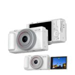 SJCAM ZV200 5K 80MP Flip Screen Digital Camera | 16X Digital Zoom, Sony Sensor with 6-Axis Gyro, 9 Preset Modes, 800 mAh Digital Point and Shoot Camera for Vlogging Beginners (White) - Image 2