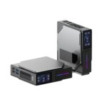 SKULLSAINTS Agni Mini PC – Vibrant LCD Screen, M.2 SSD, Mini Tower with RGB Lights, WiFi 6, 4K UHD, Dual LAN for Home and Office (13th Gen N150, 512, GB, 16, GB) - Image 2