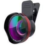 SKYVIK Signi Pro 2 in 1 (Wide+Macro) Clip on Mobile Camera Lens Kit for iPhone, Samsung and Other Smartphones. Black - Image 2