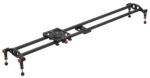 SONIA 47 inches / 120 cms Carbon Fibre Ball Bearing Camera Track Slider Video Stabilizer Rail with Rotating Wheel + Carry Case for DSLR Camera Video Camera, Load Upto 25 Kgs - Image 2