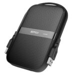 SP Silicon Power Silicon Power Armor A60 1TB Rugged External Hard Drive, Military-Grade Shockproof Water-Resistant USB 3.0 Portable HDD for Desktop Laptop PC Mac Computer, Black - Image 2