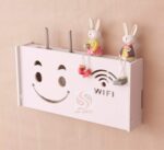 SS ARTS Engineered Wood Wall Mount Wifi Router Stand/Rack,10 Cm,18 Cm,30 Cm - Image 2