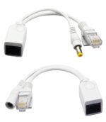 STS Power Over Ethernet with 5.5 x 2.1 mm DC Power Adaptor Connector Male and Female, LAN RJ45 for IP Camera, Supported Upto 90 ft, Passive Poe Injector, poe Splitter for IP CAMERA, ROUTERS ETC. - Image 2