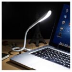 SWAPKART Portable Flexible Adjustable Eye Protection USB LED Desk Light Table Lamp for Reading, Working on PC, Laptop, Power Bank, Bedroom (Multicolour, Plastic, Pack of 1) - Image 2