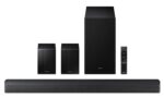 Samsung 490 W 5.1 ch Soundbar with Center Speaker | Dolby Audio | DTS Virtual:X | Q-Symphony | Wireless Rear Speaker | HDMI ARC|Bluetooth | USB Music Playback | Wireless Subwoofer (HW-B67EF/XL, Black) - Image 2