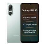 Samsung Galaxy M36 5G Mobile (Serene Green, 6GB RAM, 128GB Storage) | Google Gemini| Gorilla Glass Victus+ | 7.7mm | AI Enhanced 50MP OIS Triple Camera| Nightography| Lag-free Gaming | Without Charger - Image 2