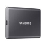 Samsung T7 Portable SSD, 4TB External Solid State Drive, Speeds Up to 1,050MB/s, USB 3.2 Gen 2, Reliable Storage for Gaming, Students, Professionals, MU-PC4T0T/WW, Gray - Image 2