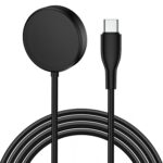Samsung Watch Charger Magnetic Fast Charging Pad for Samsung Galaxy Watch 7/6/6 Classic/5/5 Pro/4/4 Classic/3/Active 2/Active,Wireless USB C Charger with 3FT Type C Charging Cables for Galaxy Watch - Image 2