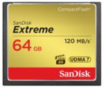 SanDisk Extreme 64GB CompactFlash Memory Card UDMA 7 Speed Up To 120MB/s - Image 2
