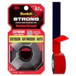 Scotch Extreme Double Sided Tape by 3M, 1M Holds 6.7Kg, Works On Uneven Surfaces, Weather Resistant, Works On Indoor, Outdoor, Auto Interior Surfaces, (L: 1.5m, W: 19mm), Black - Image 2