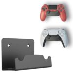 Shuchi PS5 & PS4 Controller Stand and Wall Mount – DualSense & DualShock 4 Holder | PS5 Wall Mount Stand & PS4 Stand for Desk | Gaming Setup Accessories Organizer - Image 2