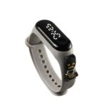 Silicone Digital Led Band for Kids, Boys & Girls, Smart Watch, Waterproof Stylish and Fashionable (Age 2 to 12 Years) Dial-Black, Kids wach for Birthday Gift - Image 2