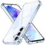Silicone Hybrid Clear Back Case Cover for Samsung Galaxy A16 5G | Shockproof Design | Camera Protection Bump | Bumper Case Cover for Samsung Galaxy A16 5G (Transparent) - Image 2