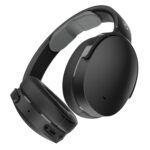 Skullcandy Hesh ANC Smartchoice Active Noise Cancelling Wireless Headphones with 40mm Drivers, 22Hr Playtime + Rapid Charge, Flat-Folding and Collapsible,Light Weight,Work with Android and iOS- Black - Image 2