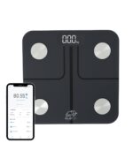 Smart Bluetooth Body Fat Scale | Digital Weight Scale with Bright LED Display | 14 Body Composition Metrics for Fitness, Health & Wellness Tracking - Image 2
