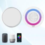 Smart Ceiling Light - WiFi-Enabled, 30+10W RGB and CCT LED, Voice and App Control, Music Sync, Multi-Color & Adjustable White, Perfect for Home, Office, Parties - 2 Years Warranty - Image 2