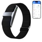 Smart Health Wristband, Health Fitness Tracker Screenless, Wearable Health Multiple Sports Mode, Automatic Monitoring with Pedometer/Sleep/Stress/Calories, IP68 Waterproof Free APP for Women Men Black - Image 2