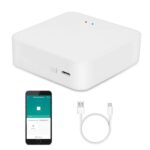 Smart Hub Gateway: WI-FI & Zigbee & Bluetooth Mesh Multi-Protocol Communication Gateway, App Remote Control, Voice Control, Smart Home Bridge Compatible with Alexa/Google Home - Image 2