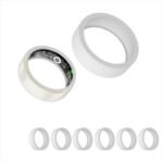 Smart Ring with LED Display Screen,Sleep&Fitness Tracking Wearable for Women/Men,Accurate Monitoring of Pedometer, Heart Rate,Blood Oxygen (Smart Ring Cover, Smart Ring Cover, Small) - Image 2