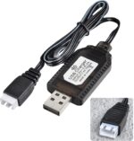 Smart Universal RC USB Charger Cable with XH-3Pin Plug Compatible RC Car RC Plane RC Tank RC Boat and Other Remote Control Toys for 7.4V Lipo Battery - Image 2