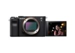 Sony Alpha ILCE-7C Compact Full Frame Camera | 4K with Flip Screen, Light Weight | Real time Tracking | Content Creation - Black - Image 2