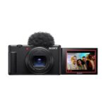 Sony Digital Camera ZV-1M2 for Content Creators with 18-50mm Wide-Angle Zoom Lens | Compact Camera with Strong Image Stabilisation | Accurate Autofocus | Cinematic Vlog Setting - Black - Image 2
