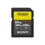 Sony SF-G64T 64 GB Tough High Speed sdxc UHS-II G300 SD Card - Image 2
