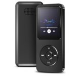 Sounce 16GB Mini MP3 Music Player with Bluetooth 5.4, HiFi Lossless Sound, Video Playback, Voice Recorder, FM Radio, E-Book Reader, and Loudspeaker | Expandable up to 128GB (Black) - Image 2