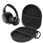 Sounce Portable Carrying Case Cover for Boult Newly Launched Q Over-Ear Bluetooth Headphones | Hard EVA Travel Storage Case with Shockproof, Waterproof, andPremium Protective Cover – Black - Image 2