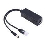 Speedio POE Splitter Adapter – 48V to 12V Power Over Ethernet IEEE 802.3af Compatible | RJ45 + DC 5.5mm x 2.1mm Connector for IP Camera, Access Point, Router, and Non-POE Devices (1) - Image 2