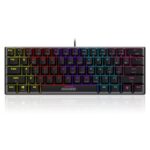 SpinBot Rage MK61 Mechanical Keyboard - Ultra-Compact 60% Layout | Tactile Blue Switches | Dynamic Multicolor RGB Lighting | 22-Key Anti-Ghosting | Durable ABS Build | 1.5m Tangle-Free Cable - Image 2