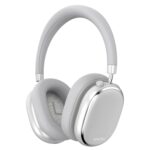 Srhythm NiceComfort 95 Hybrid Noise Cancelling Headphone Wireless, Bluetooth Headset with Transparency Mode,ENC,HD Sound Silver - Image 2