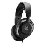 SteelSeries Arctis Nova 1 Multi-System Wired Gaming On Ear Headset- Hi-Fi Drivers - 360° Spatial Audio - Comfort Design - Durable - Ultra Lightweight - Noise-Cancelling Mic - PC, PS5/PS4, Switch-Black - Image 2