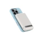 Stuffcool Lucid Plus 15W, 10000mAh Magnetic Wireless Powerbank with Stand for AirPods Pro, iPhone 12/13/14/15/16, Flagship Android and 20W Fast Wired Charging - Image 2