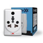 Sturlite Konvert Multiplug| 6-16 Amp| 2-Pin & 3-Pin Socket| Universal AC Travel Adapter| Premium Polycarbonate Body Socket| Compact Converter Plug for Travel, Home & Office Use - Pack of 1 - Image 2