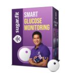 Sugar.fit Smart Glucose Monitoring, Real-Time Blood Sugar Level Tracking, Bluetooth-Enabled, Last upto 15 days, Coach Consultation Included (Pack of 1) - Image 2