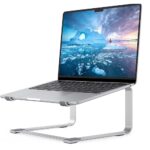 TARKAN Laptop Stand for Desk, Heavy Metal Riser Stable Height Elevator with Air Flow for 13-17 Inch Laptops (Silver) - Image 2
