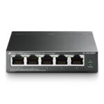 TP-Link 5 Port Gigabit Desktop Switch | 4 Port PoE 65W | 802.3af Compliant | Shielded Ports | Traffic Optimization | Plug and Play | Sturdy Metal (TL-SG1005P) - Image 2