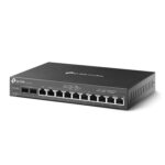 TP-Link ER7212PC | Omada Router, PoE Switch & Controller 3-in-1 Gigabit VPN Router | Up to 4 WAN | 8 PoE+ LAN Port @ 110W | Fanless | Easy Installation | Load Balance | Limited Lifetime Protection - Image 2