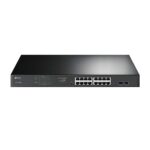TP-Link TL-SG1218MPE 16 Port Gigabit Switch Easy Smart Managed 16 PoE+ @250W, 2 non-PoE ports, 2 combo SFP slots 3 Year Manufacturer Warranty QoS, Vlan, IGMP & LAG, Free Expert Help - Image 2