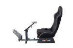 TRONE RS1 Aero Black Racing Simulator Gaming Chair with Seat & Cockpit | Compatible with Logitech G923, G29, G920 | Xbox One, PS4, PS5, PC | Foldable & Adjustable Frame (RS1-Aero-Black) - Image 2