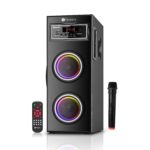 TRONICA Dhwani-2 DJ 40W Bluetooth Tower Home Theater System with Free Wireless MIC, Supports Pendrive/SD Card/FM/Aux/TV with Remote - Image 2