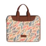 Tabelito Laptop Sleeve Bag 13" to 15.6 inch for Women Jute and Vegan Leather Office Everyday Handbags - Image 2