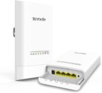 Tenda OS3 5GHz 11AC 867Mbps Long Range Smart Manage Outdoor CPE, 12dBi, 5km+|Point to Point Wireless Bridge| Four Fast Ethernet Ports | IP65 Weatherproof | 6KV Lightning Protection (White) - Image 2